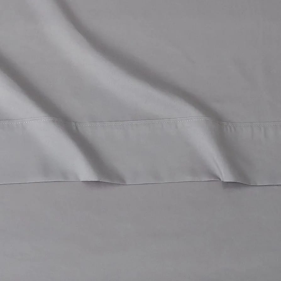 100% Viscose derived from Bamboo, Organically Grown, Buttery Soft, Cooling Sheets, High GSM, Deep Pockets - 4 Piece - 2 Pillowcases 1 Fitted 1 Top Sheet (Forest, Queen)